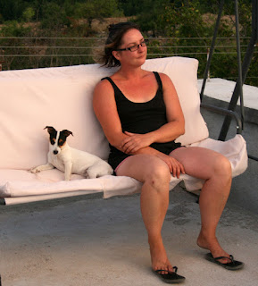 A and Louise enjoying the sunset A and Louise enjoying the sunset