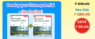 Special Offers on Microsoft Visual C# 2012 Step by Step and Microsoft SQL Server 2012 Step by Step