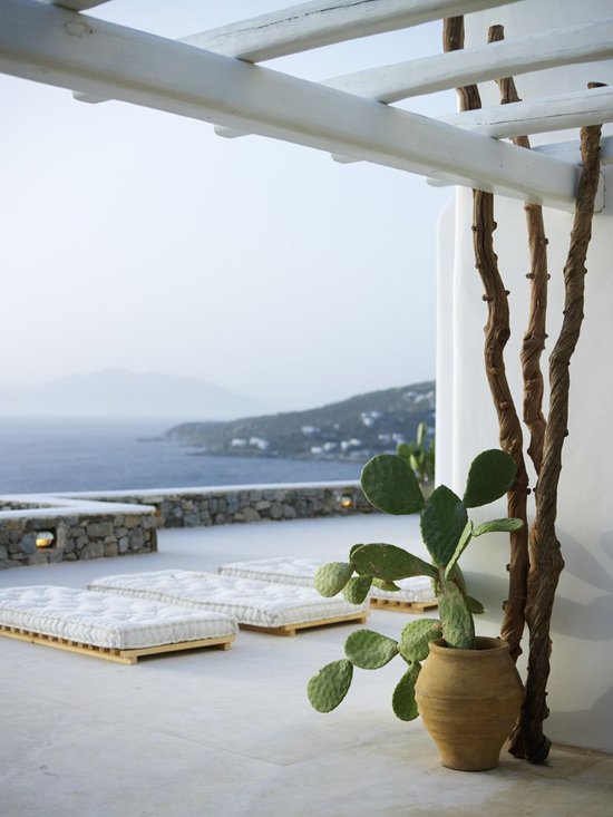 Greek terrace photographed by Vangelis Paterakis