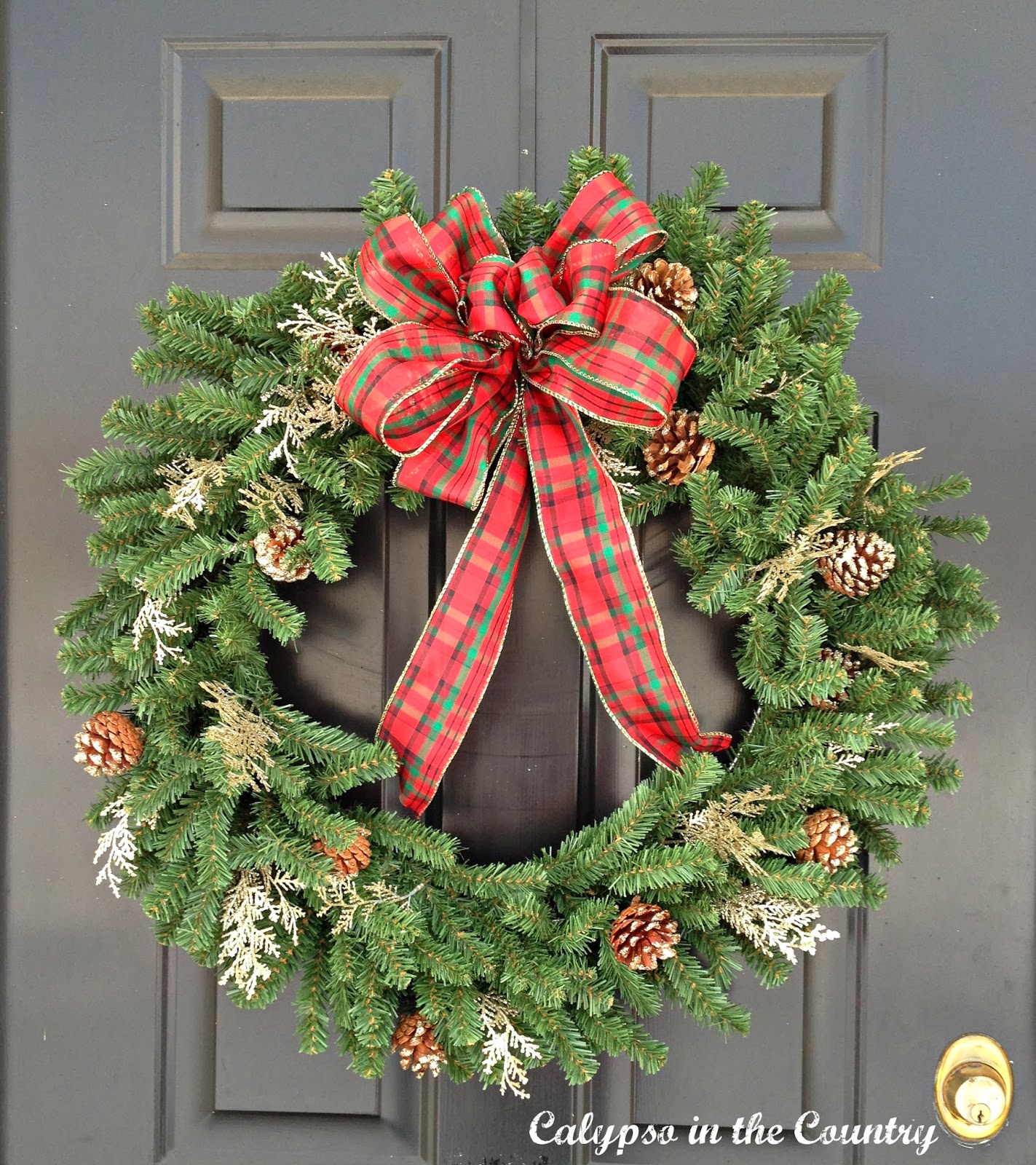 Ideas for Decorating Wreaths for Christmas Calypso in the Country