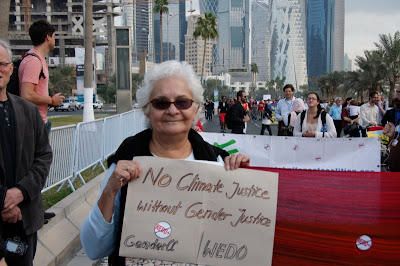 標語:沒有性別正義,就沒有氣候正義 標語:沒有性別正義,就沒有氣候正義