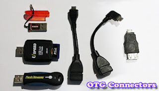 OTG connectors and cable