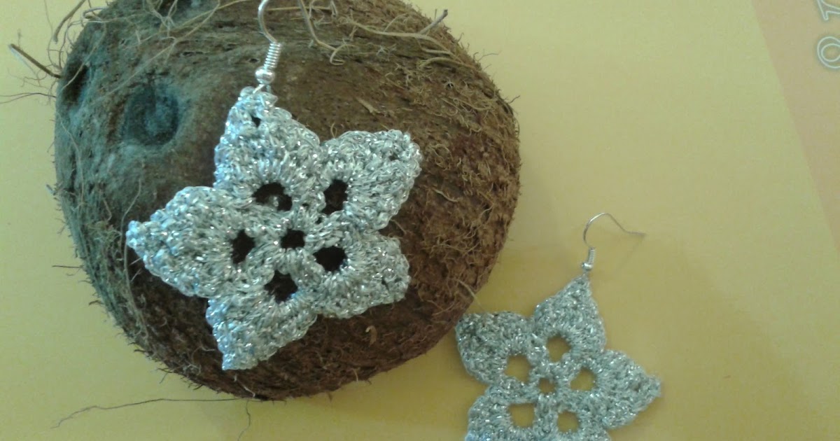 Dolci Creazioni AllUncinetto: Orecchini - Stelle dArgento
