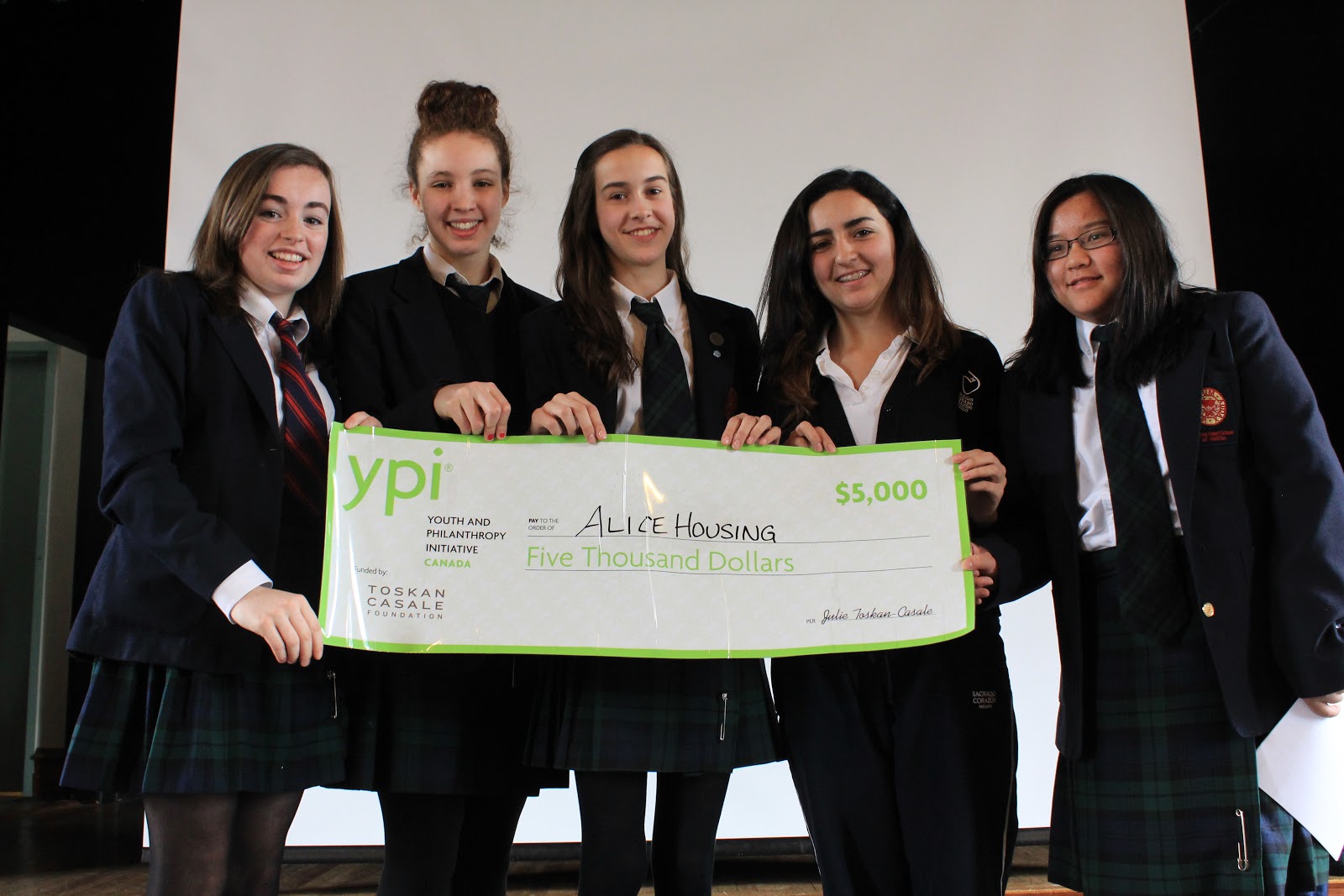 Sacred Heart School of Halifax Youth & Philanthropy Initiative