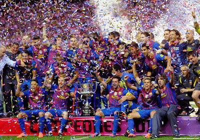 The Copa del Rey Spanish Cup 2012 Champion Barcelona Hd Wallpaper