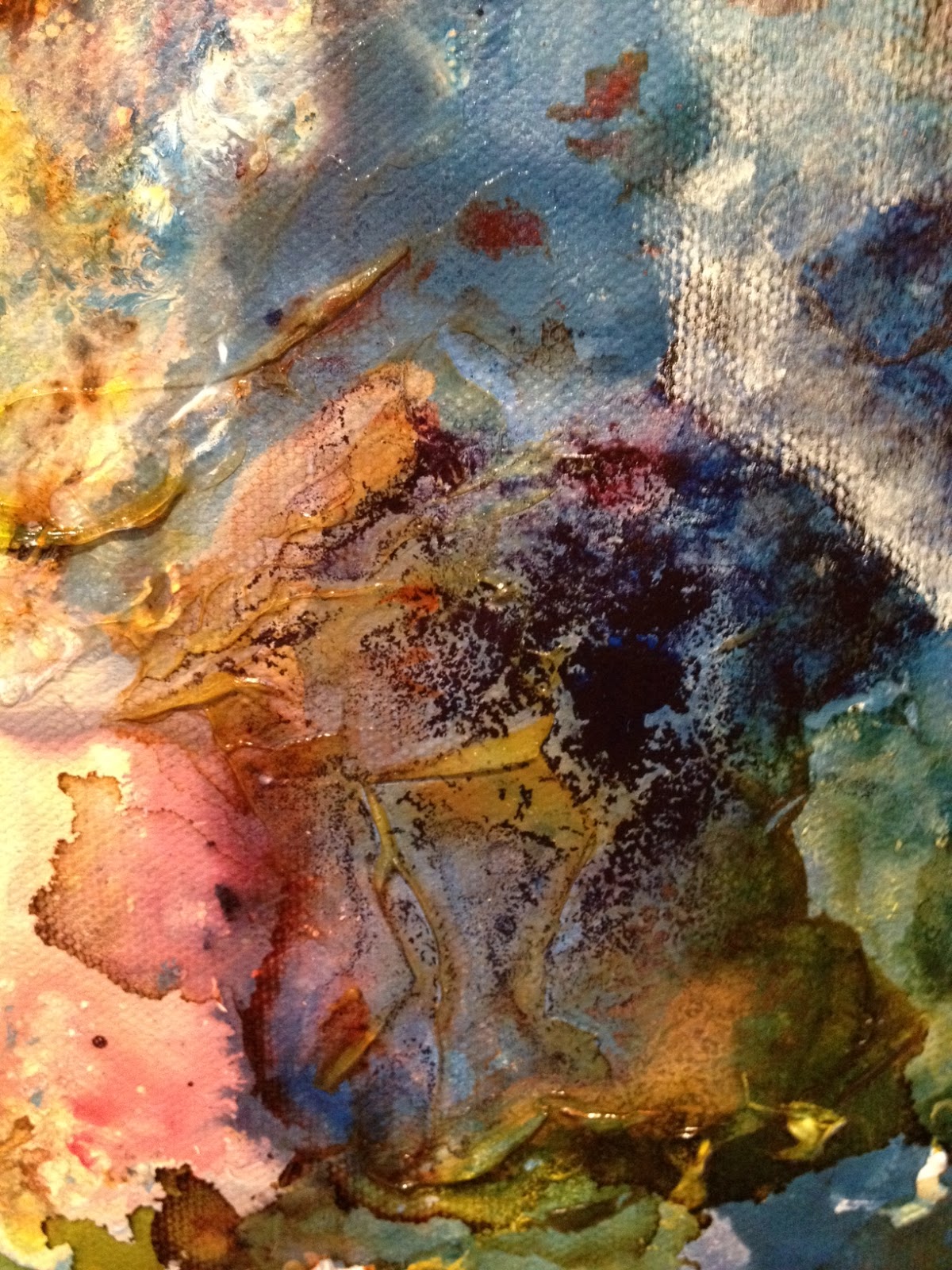 artsy_aura 1. Art Experiment w/ Acrylic Ink