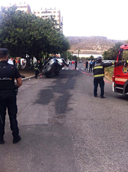 Joven grave, atropellada en Jinamar Joven grave, atropellada en Jinamar