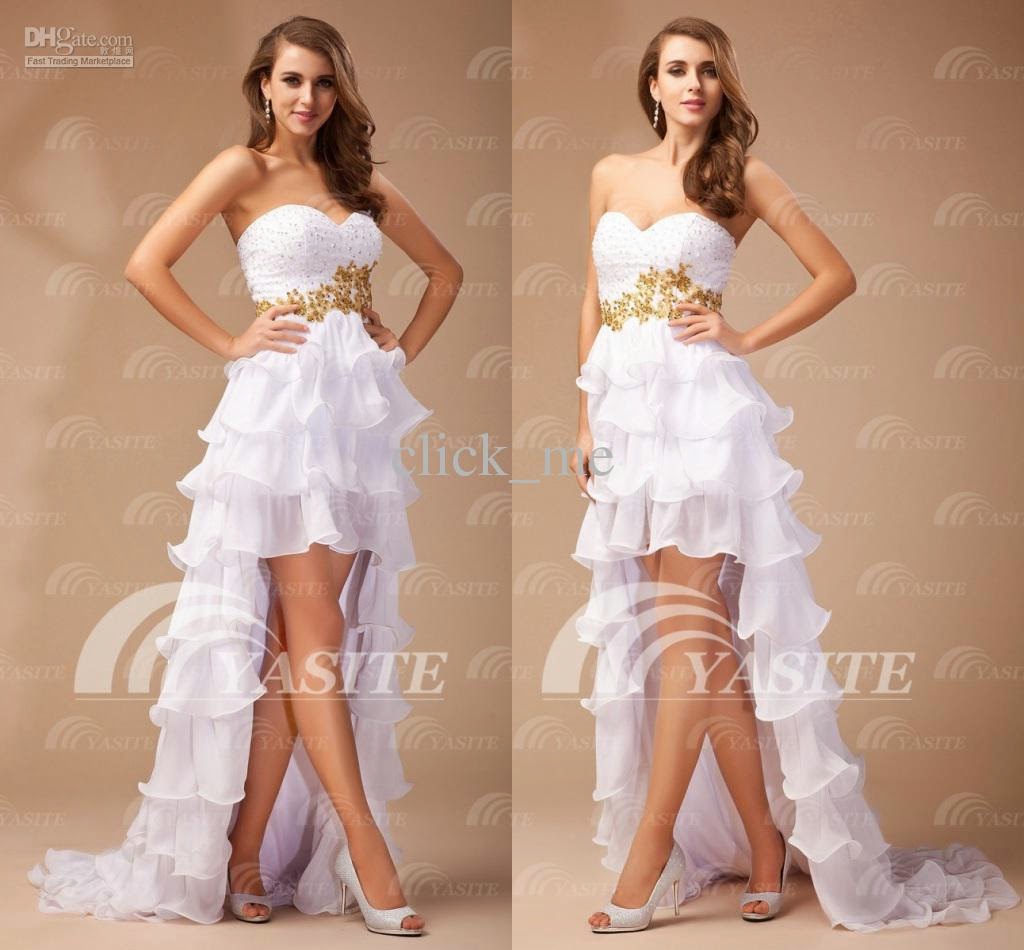 High Low Prom Dresses Sweetheart A-line Short Front dresses High Low Prom Dresses Sweetheart A-line Short Front dresses