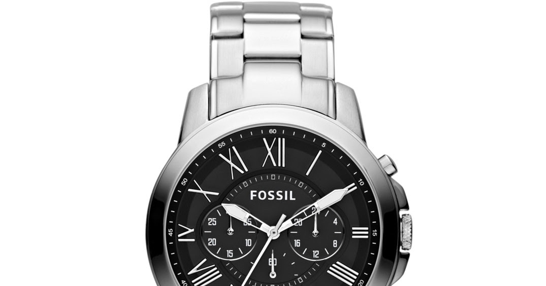 Original Fossil Watches by geniehour: Fossil Men's FS4736 Steel Watch