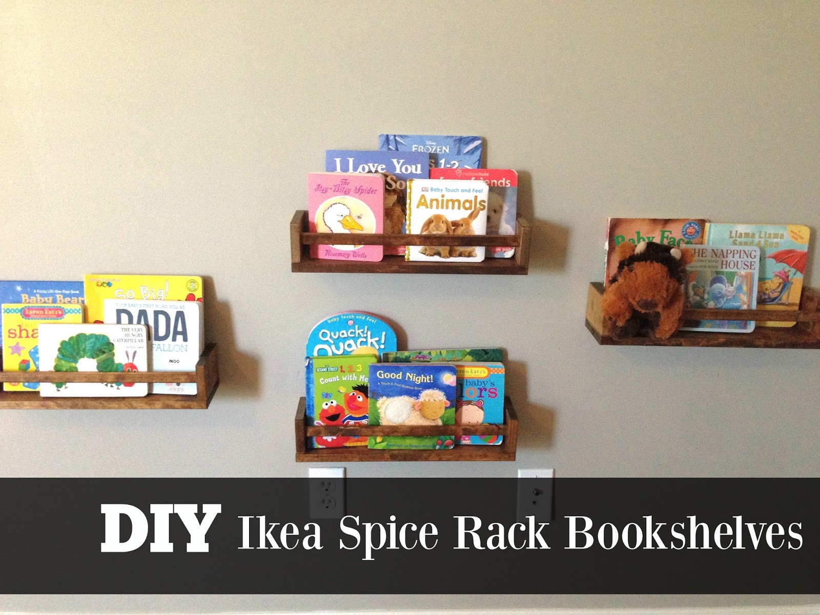 Diy Ikea Spice Rack Bookshelves Cortney Co