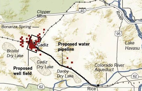 The Guzzler Cadiz Water Project Faces Federal Local Hurdles