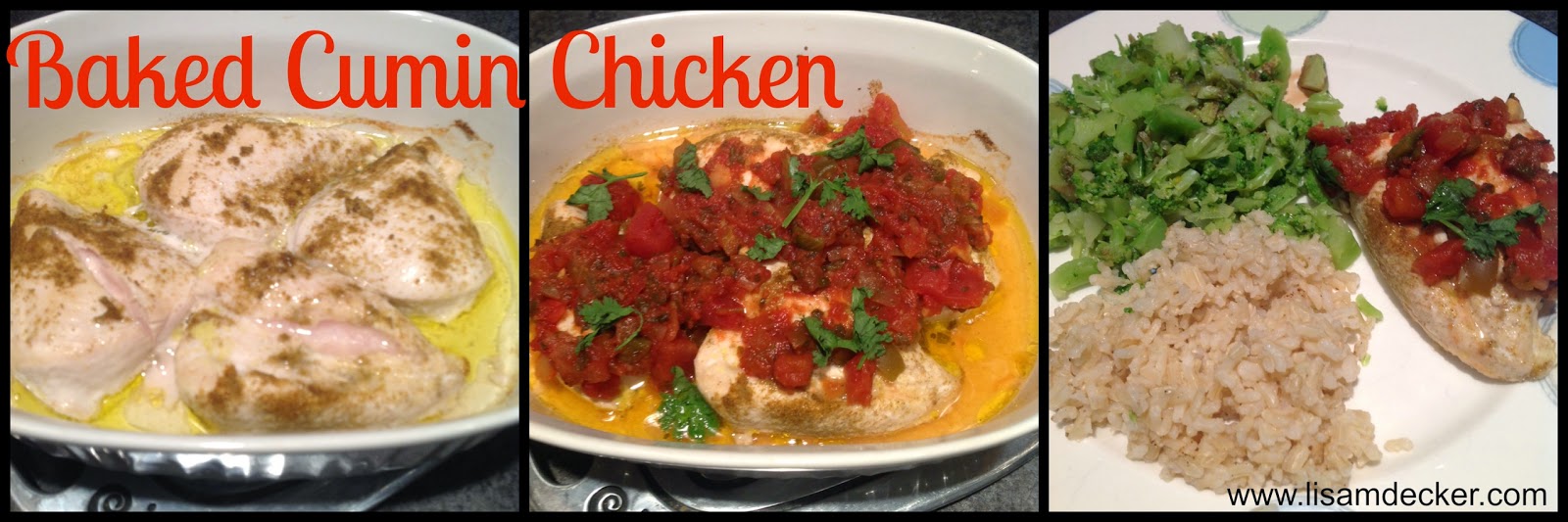 Week 2 Insanity Max 30, Insanity Max 30, 2015 online Health and Fitness Groups, Insanity Max 30 Nutrition Guide, Baked Cumin Chicken