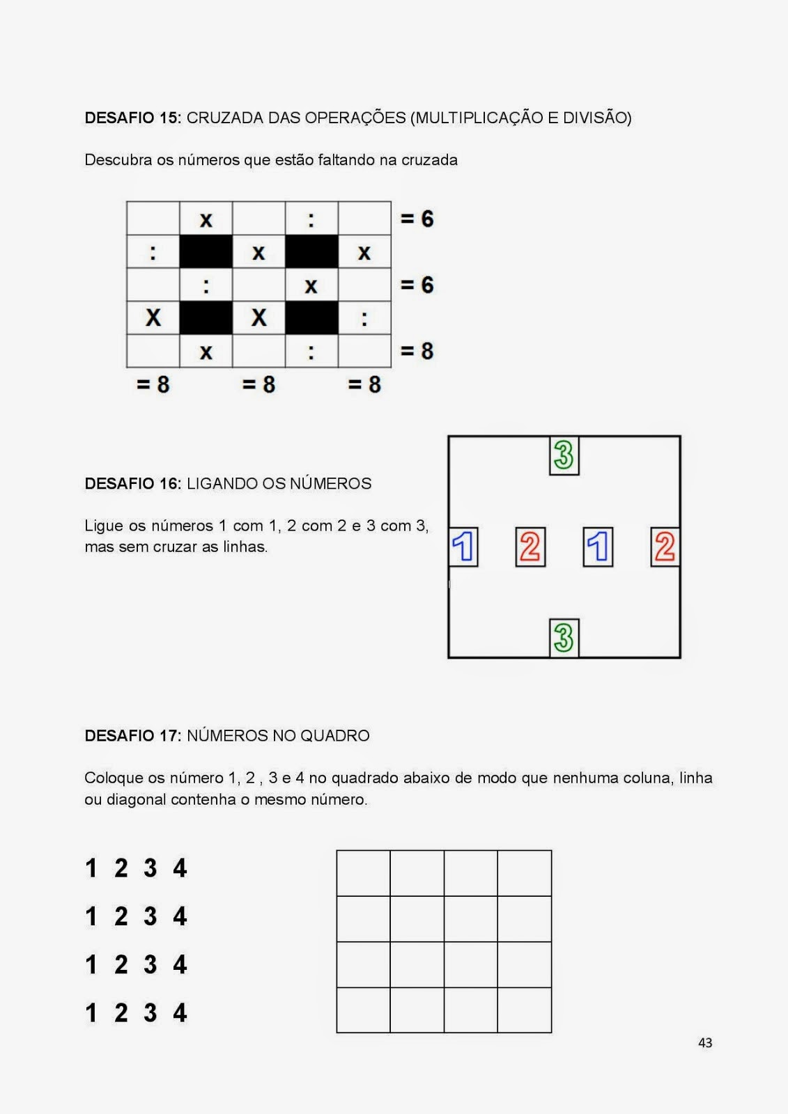 Educa X: Jogo de matemática 4 ano