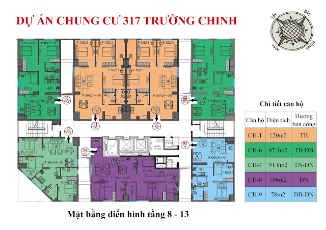 Mở bán tầng 15 chung cư 317 Trường Chinh, Ngã Tư Sở. giá gốc 29, 5tr/ m2