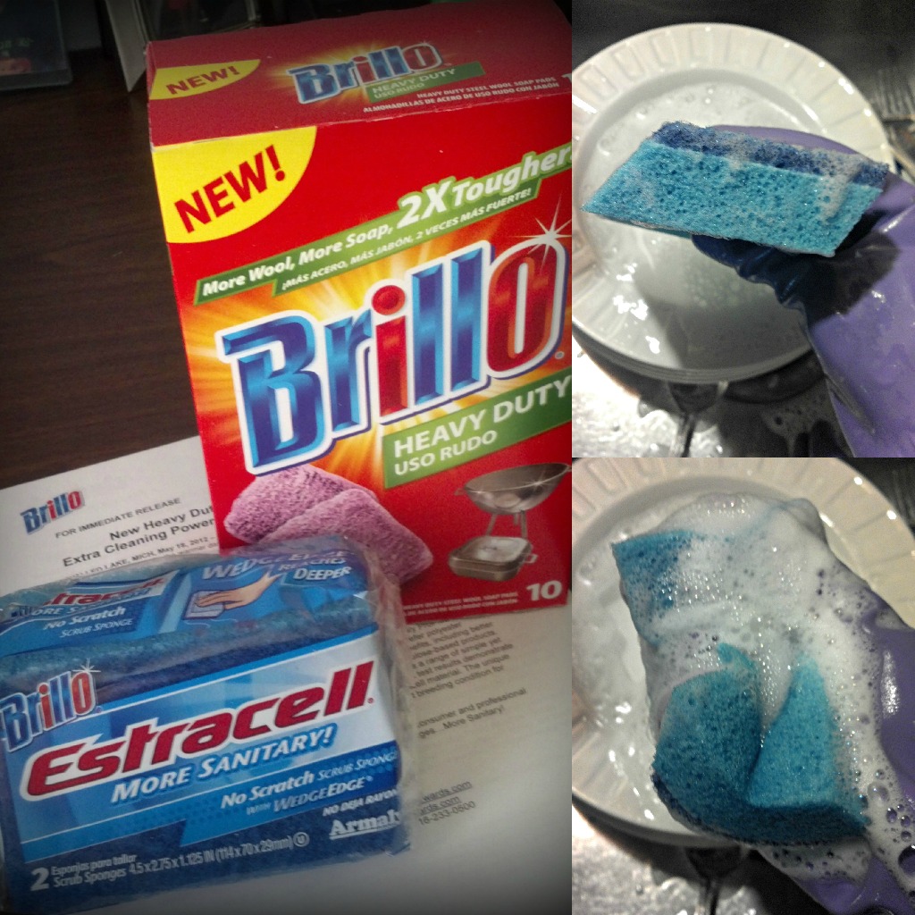 Clean the oldfashioned way with Brillo