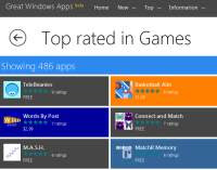 Siti web con app per Windows 8