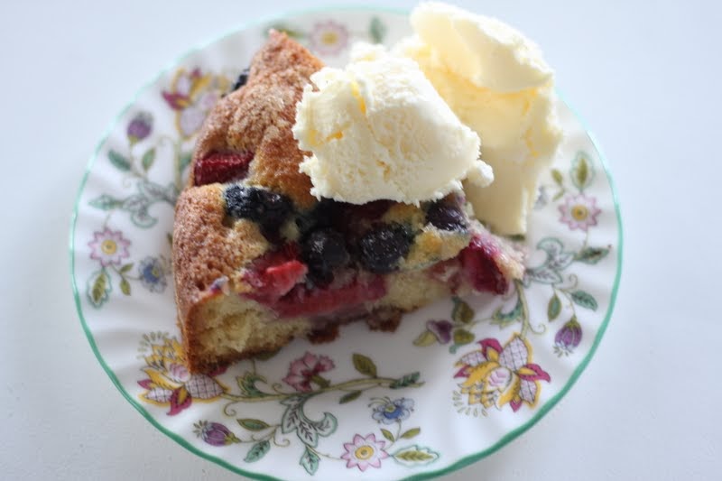 cher stuff Sunday Afternoon Buttermilk Berry Cake