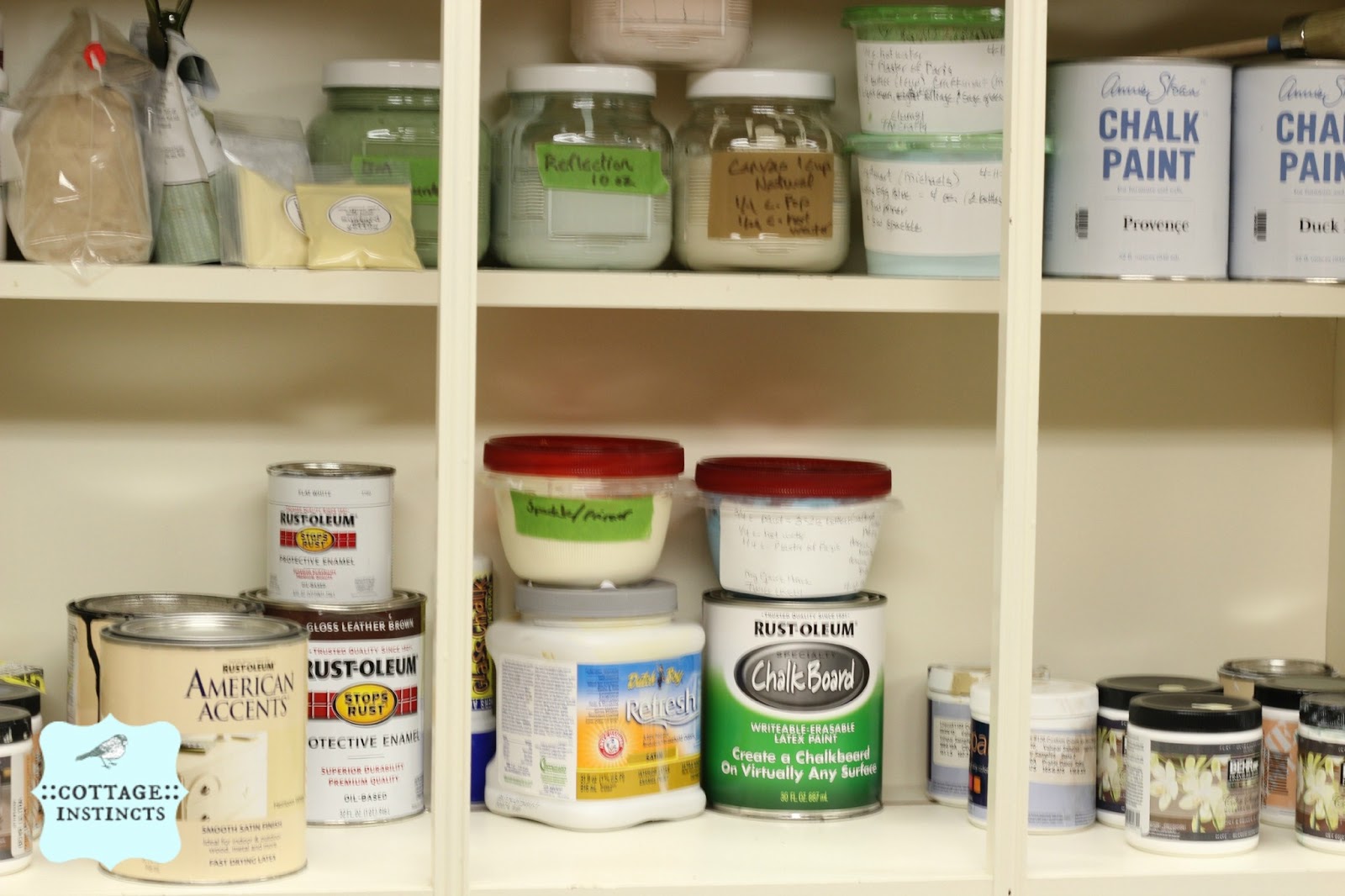 cottage instincts My Honest Opinions on Chalk Paint and Wax