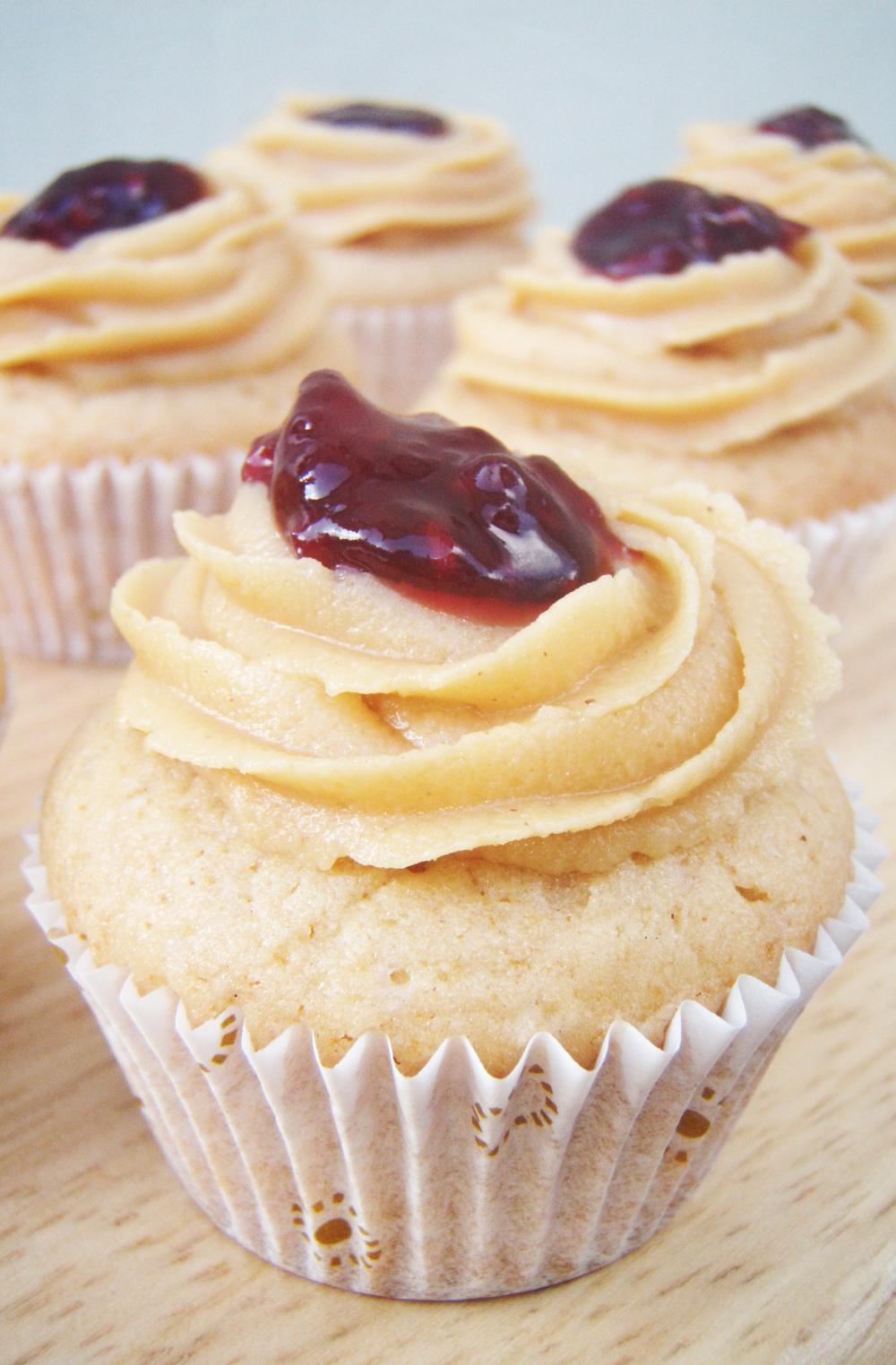 Peanut Butter and Jelly Cupcakes Sir Cupcakes