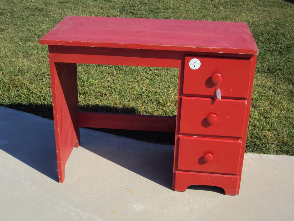 Statements Painted/Stained Desk
