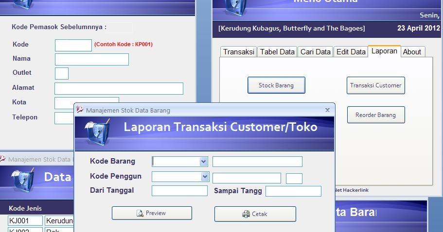 Download Aplikasi Access Stok Gudang dan Transaksi.ZIP
