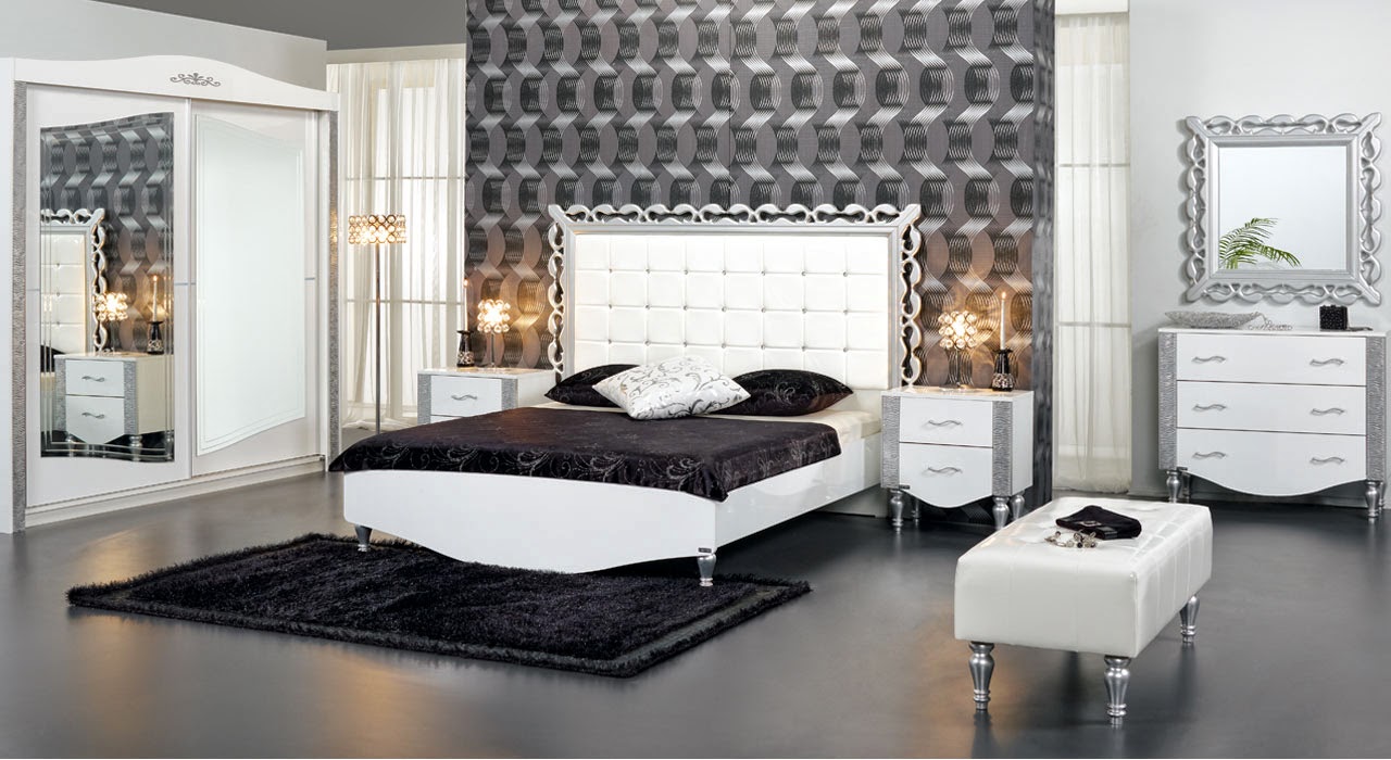 Beyaz Yatak Odası Modelleri Dekorasyon