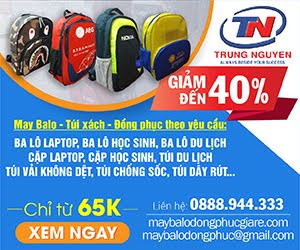 May Balo – Túi xách – Đồng Phục giá rẻ nhất 65K/Miễn phí giao hàng tận nơi toàn quốc