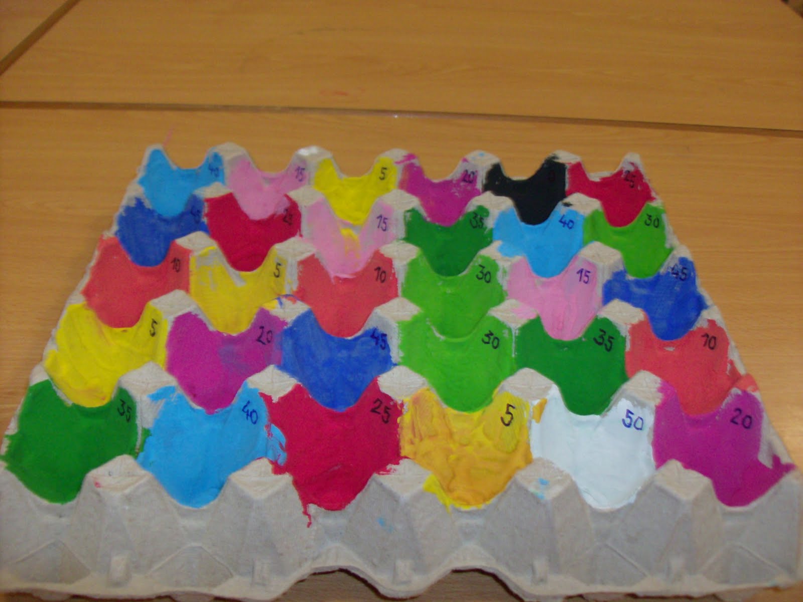 Reuse Crafts Egg Carton Game Ball Toss