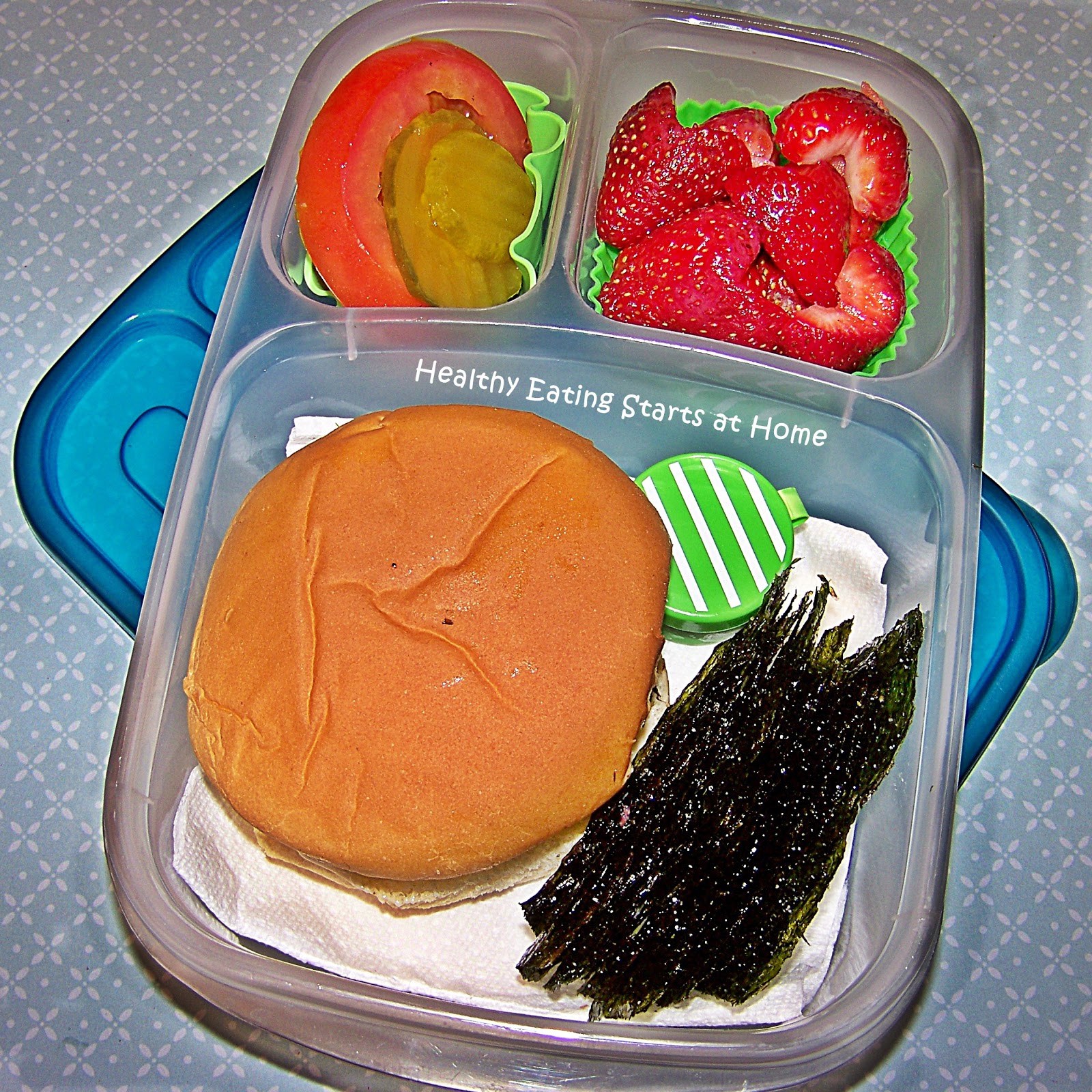 Healthy Eating Starts at Home KBento Fieldtrip Sack Lunch