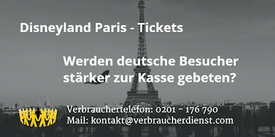 Disneyland Paris | Tickets | Werden deutsche Besucher stärker zur Kasse gebeten?