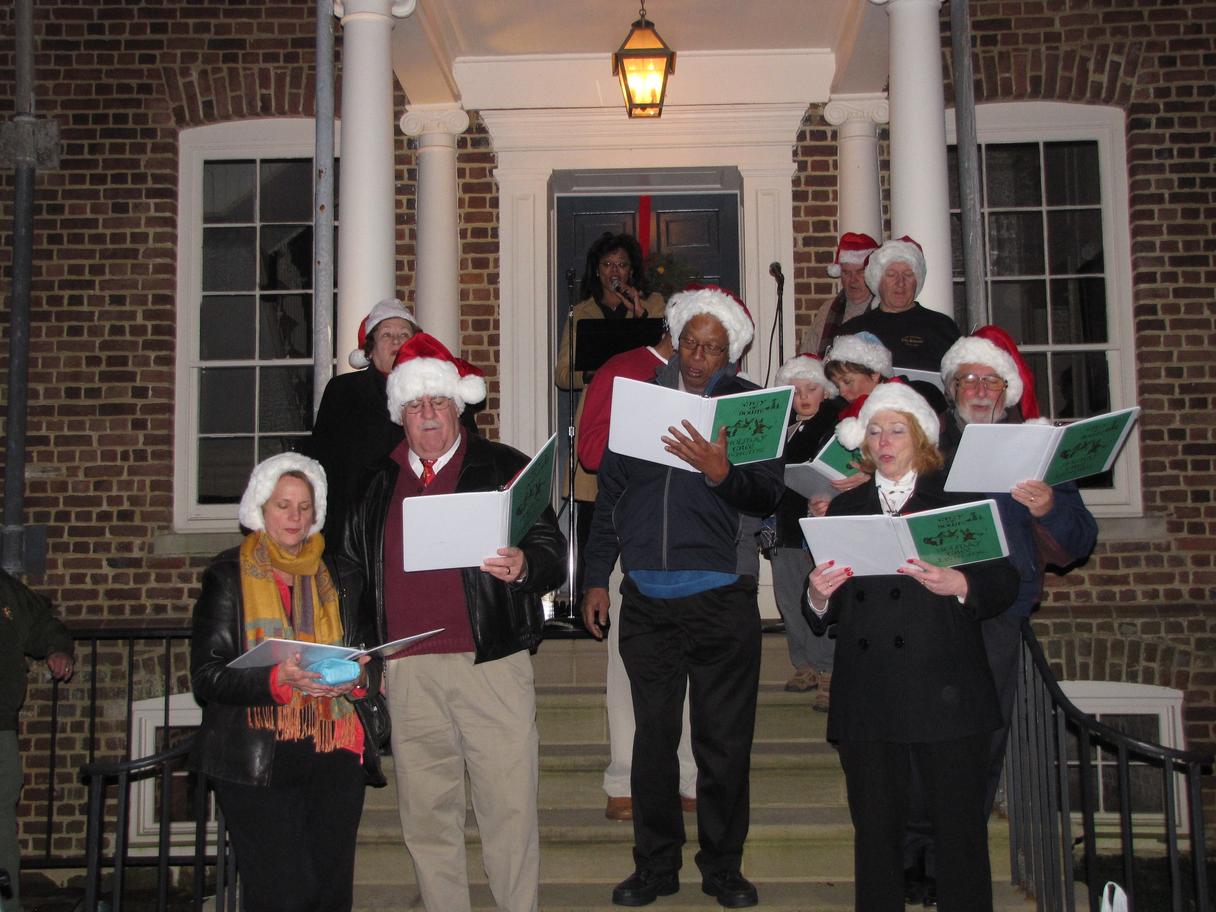 Bowie Living Christmas Tree Lighting at Belair Mansion