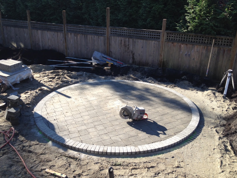RONSE MASSEY DEVELOPMENTS How to Cut a Curve in Concrete Pavers