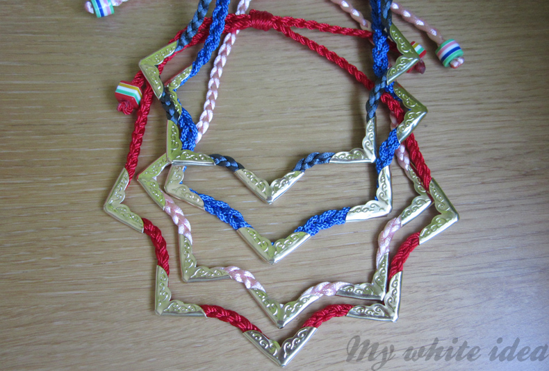 BOOK CORNER NECKLACE DIY MY WHITE IDEA DIY
