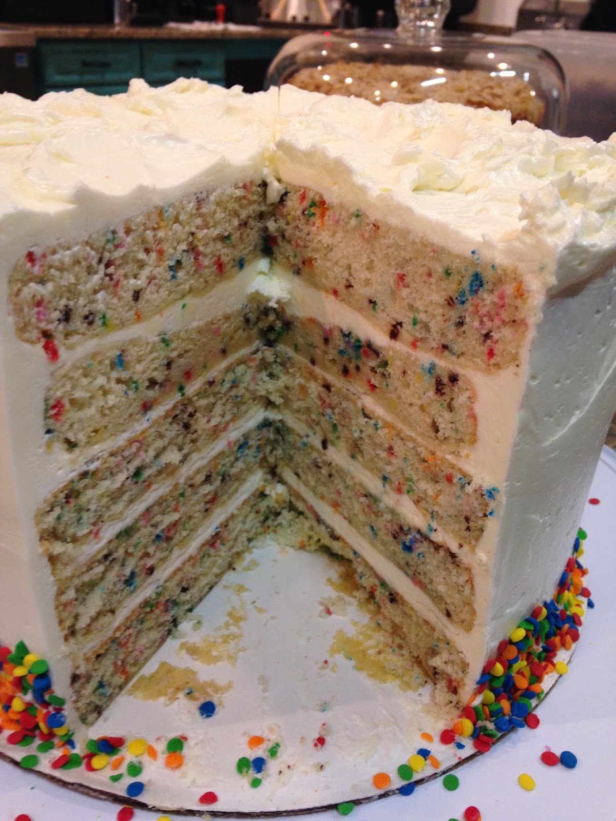 My story in recipes Confetti Cake