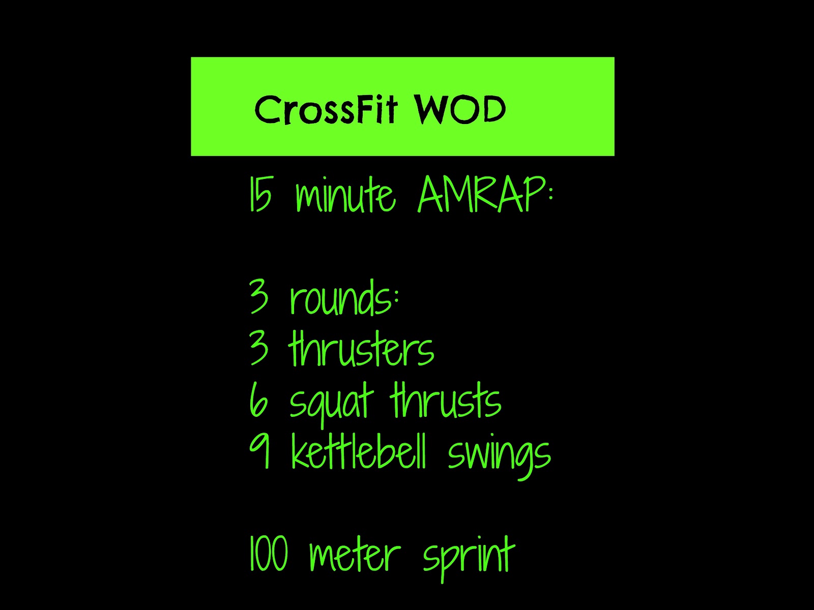 Allison�s Miles CrossFit WODs Allison�s Miles CrossFit WODs