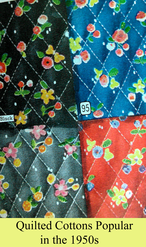 A Vintage Ramble Fabric styles and prints offer great clues for dating