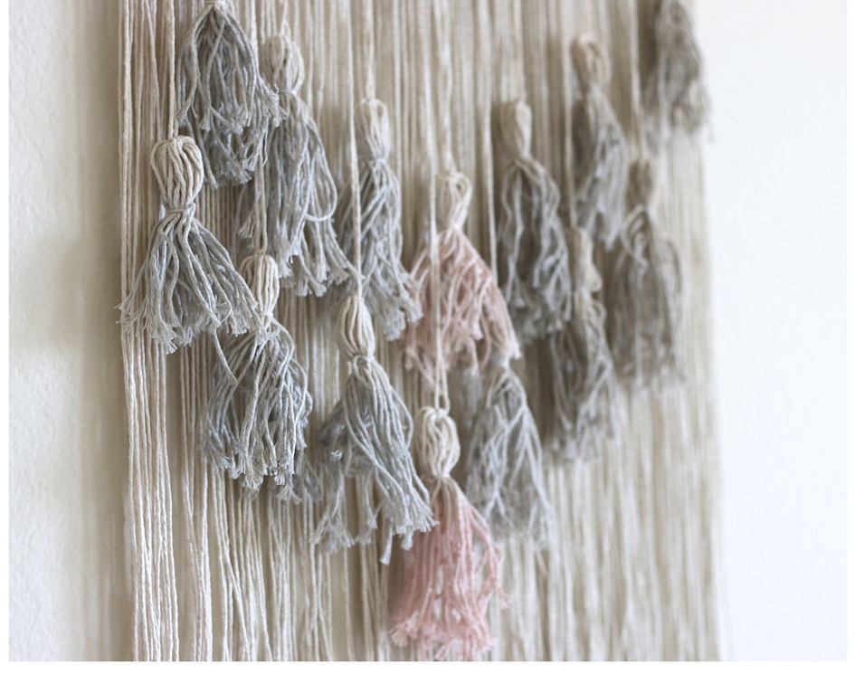 DIY Twine Hanging Flower Crown