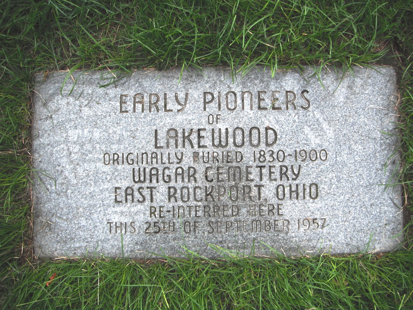 Exploring Almost Gravesites in the Great State of Ohio Find