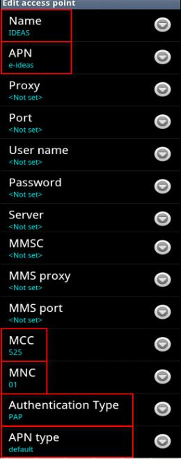 Singtel 4g Apn Settings For Android Iphone How To Wiki