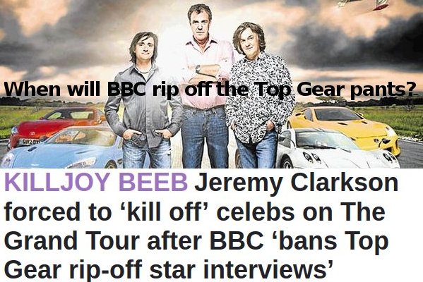 Will BBC also claim the right to the Top Gear pants?!