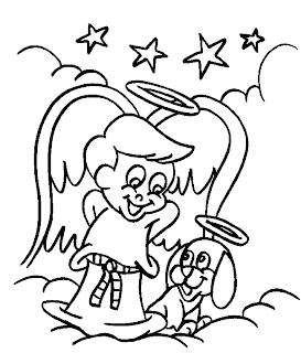 Coloring Pages Fun: Angel Coloring Pages