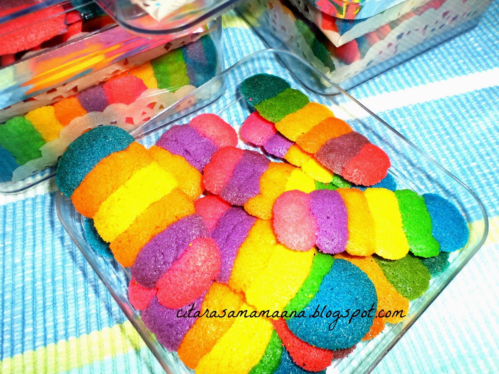 Biskut Lidah Kucing Pelangisedappp Dan Cantikk