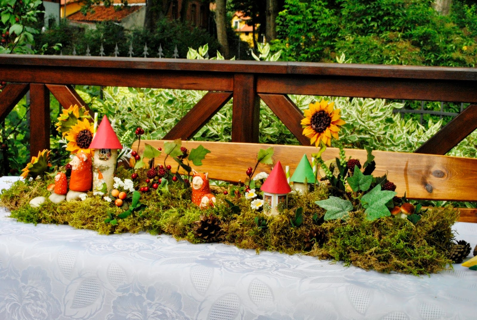 Dekoracje na chrzest Ptaszarnia