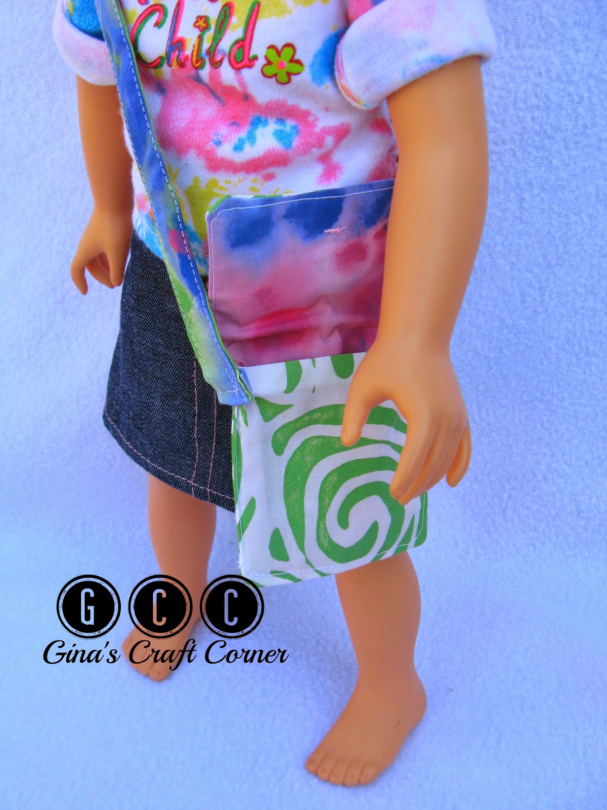 Gina's Craft Corner Four EASY SEW Bags for 18" Dolls