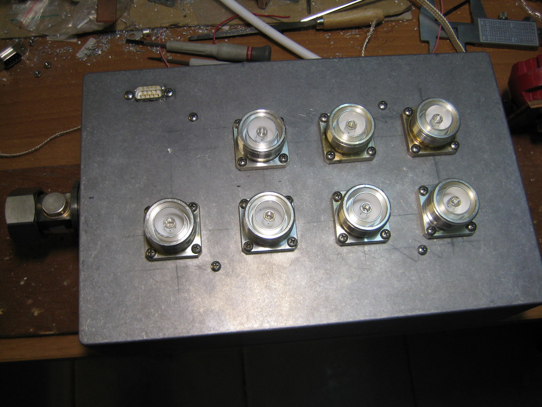 Band Decoder & Antenna Switch ZS1II VE2EK Amateur Radio site