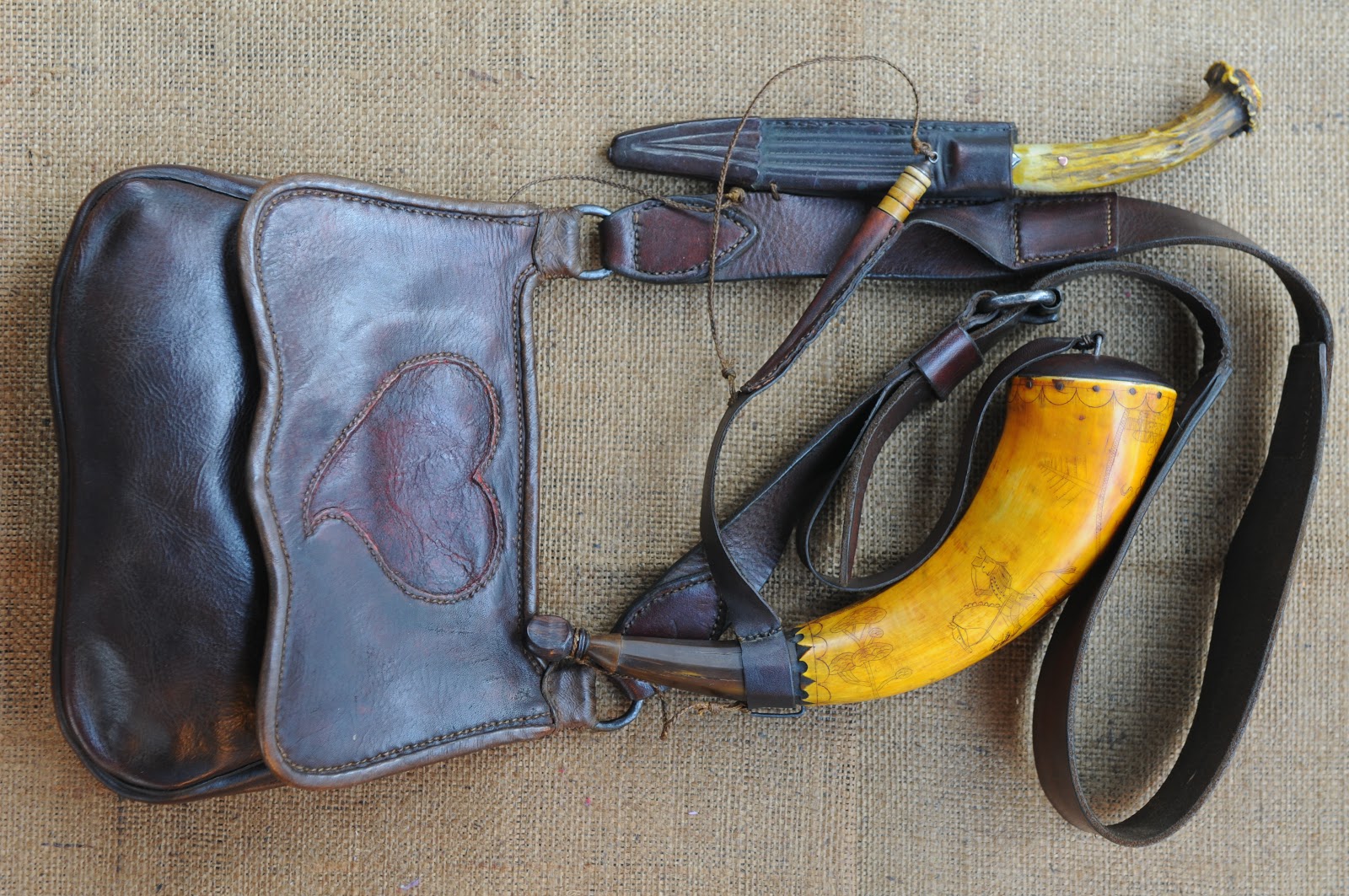 Judson Brennan Alaskan Longrifle Artisan Possibles Bag by David Brennan