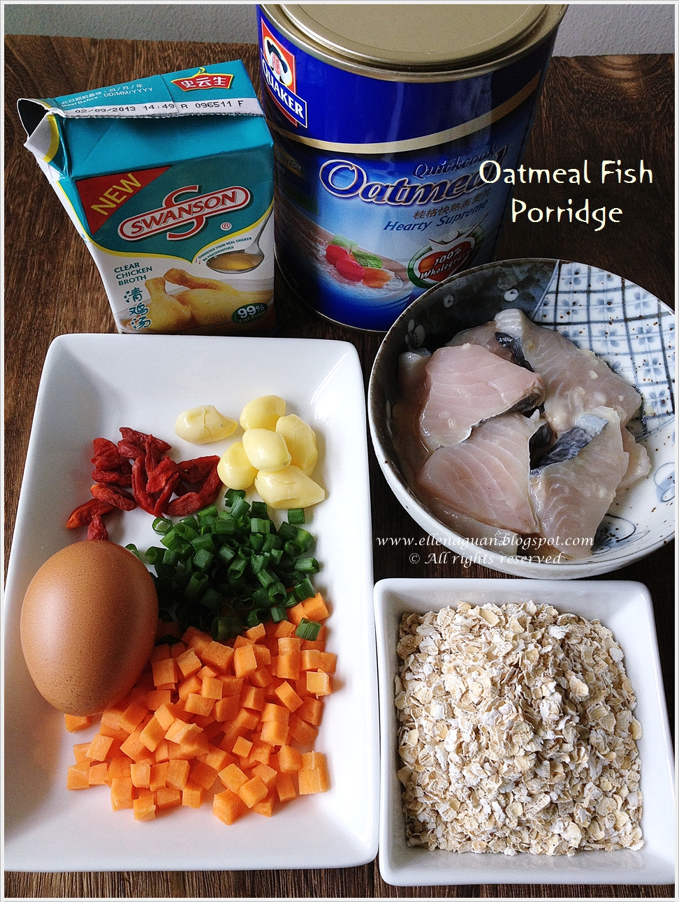 Cuisine Paradise Singapore Food Blog Recipes, Reviews And Travel Oatmeal Fish Porridge