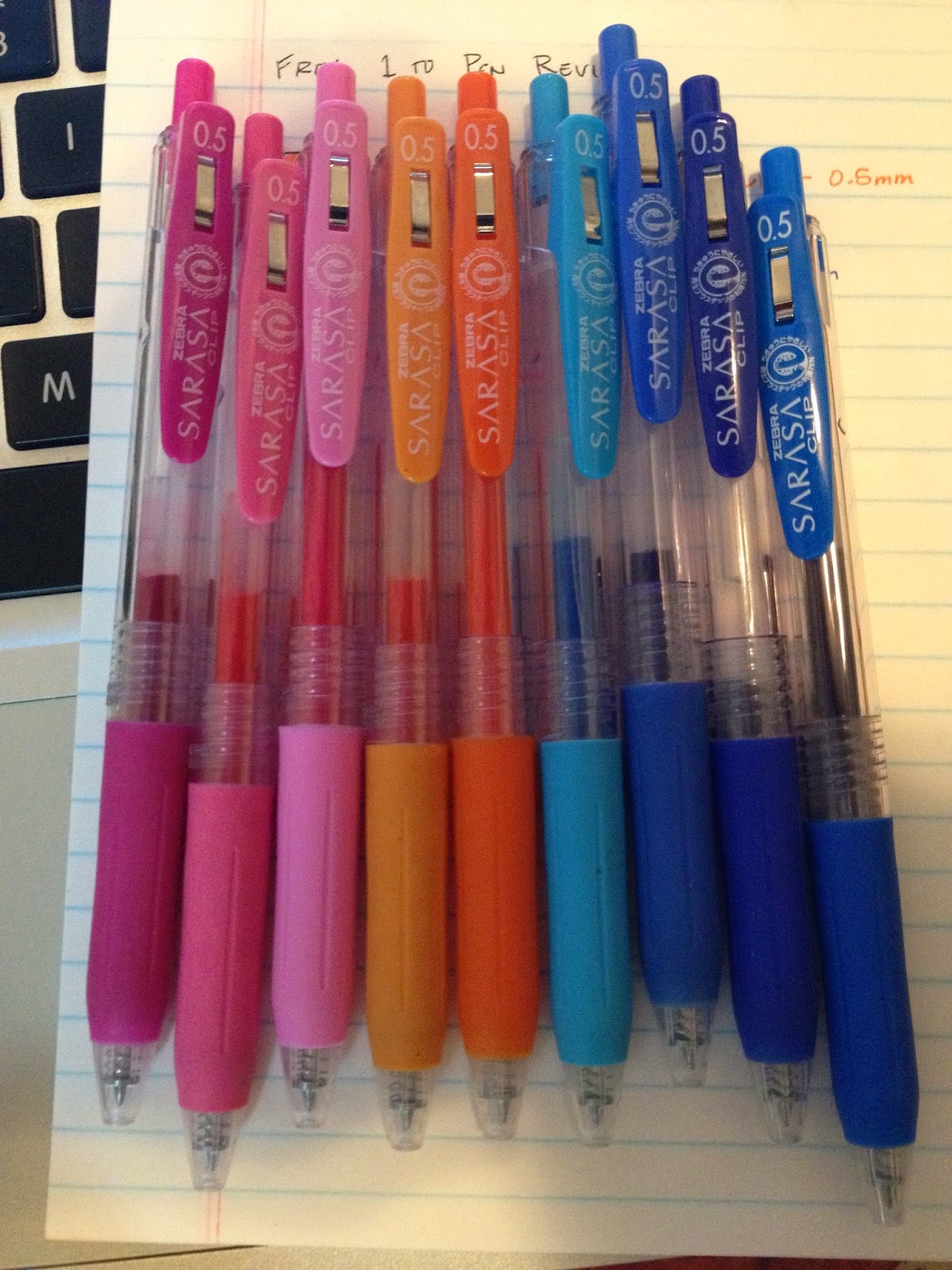 From 1 to Pen Reviews A Student's Guide to Gel Ink and Ballpoint Pens