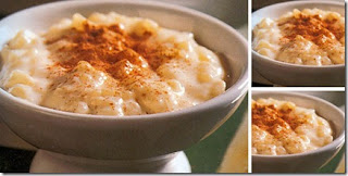cara membuat rice puding