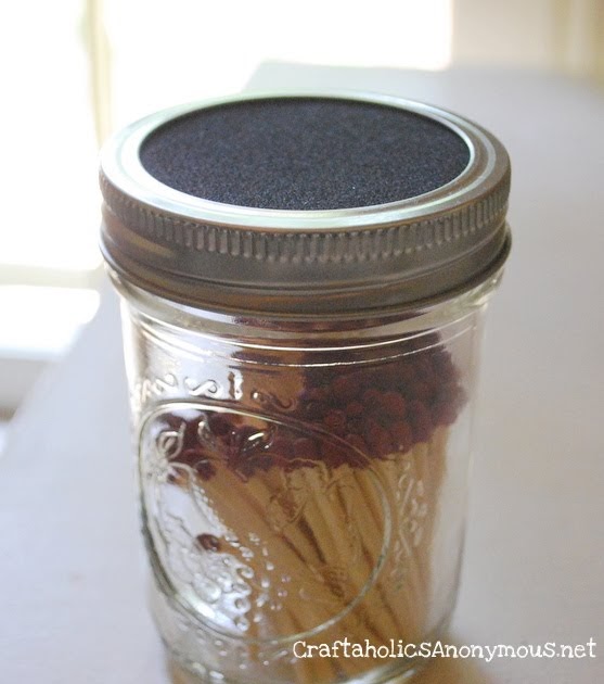 Craft Tutorials Galore at Crafterholic! Baby Food Jar Matchbox